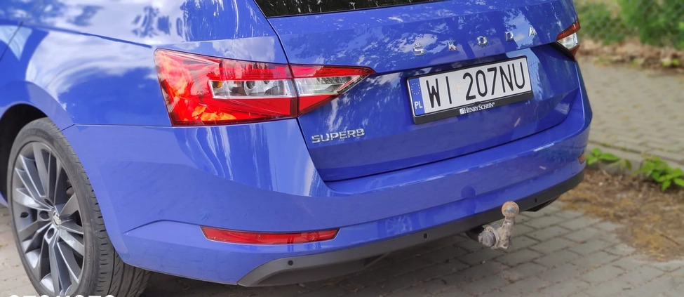 Skoda Superb cena 86838 przebieg: 165600, rok produkcji 2020 z Skawina małe 562